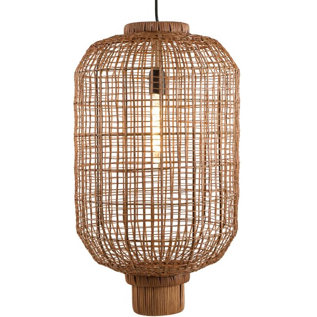 Light en Living Hanglamp Ø37x64,5 cm DORZAN rotan bruin