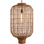 Light en Living Hanglamp Ø37x64,5 cm DORZAN rotan bruin