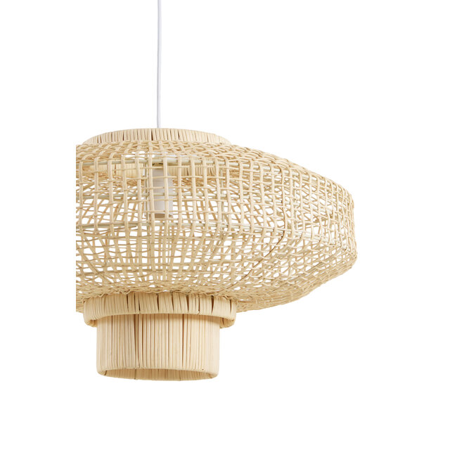Light en Living Hanglamp Ø50x30 cm PALDOR rotan naturel