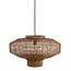 Light en Living Hanglamp Ø50x30 cm PALDOR rotan bruin