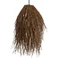 Light en Living Hanglamp Ø45x60 cm ARISCO rotan donker bruin