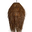 Light en Living Hanglamp Ø54x74 cm ARISCO rotan donker bruin