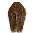 Light en Living Hanglamp Ø54x74 cm ARISCO rotan donker bruin