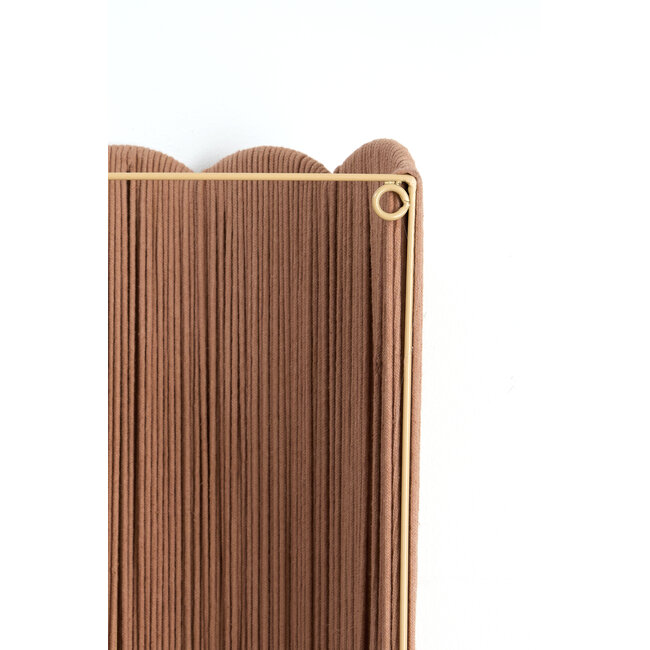 Light en Living Wandlamp 26,5x15x40 cm SIVA oud roze-terra