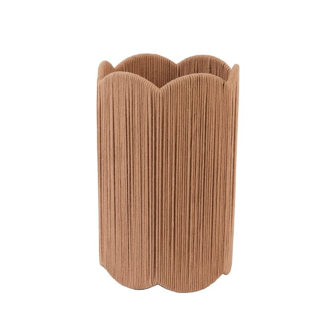 Light en Living Kap Ø19,5x30 cm SIVA oud roze-terra