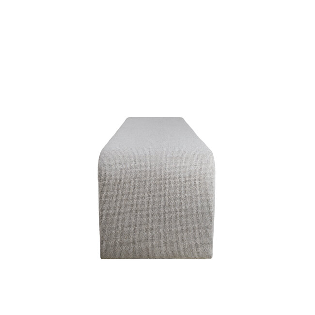 Light en Living Bank 160x49x47 cm NEHNA crème