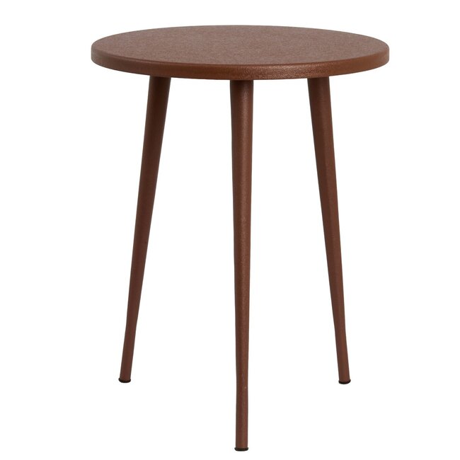 Light en Living Bijzettafel Ø40x50 cm DIMEKA terra-rood