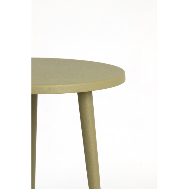 Light en Living Bijzettafel Ø40x50 cm DIMEKA olijf groen