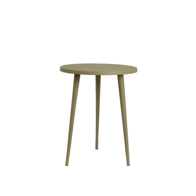Light en Living Bijzettafel Ø40x50 cm DIMEKA olijf groen