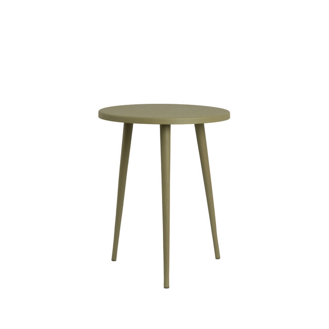 Light en Living Bijzettafel Ø40x50 cm DIMEKA olijf groen