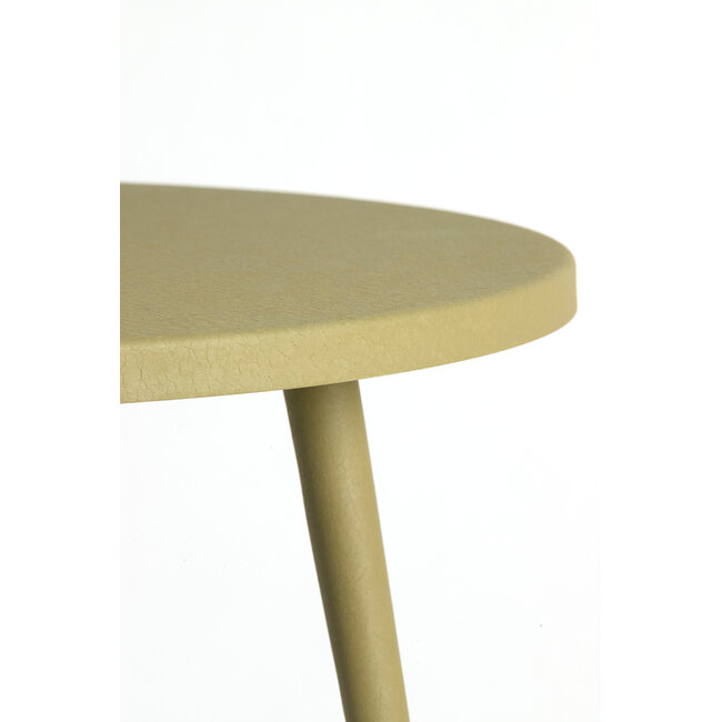 Light en Living Bijzettafel Ø60x43 cm DIMEKA olijf groen