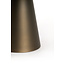 Light en Living Bijzettafel Ø58,5x37 cm JAY glans crème+mat bruin-brons