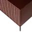 Woood New gravure tv meubel 100 cm bordeauxrood [fsc]