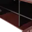Woood New gravure tv meubel 100 cm bordeauxrood [fsc]