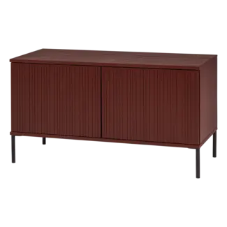 Woood New gravure tv meubel 100 cm bordeauxrood [fsc]