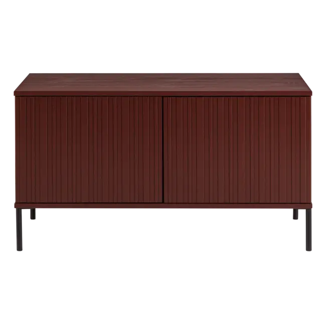 Woood New gravure tv meubel 100 cm bordeauxrood [fsc]