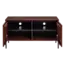Woood New gravure tv meubel 100 cm bordeauxrood [fsc]