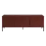 Woood New gravure tv meubel 150 cm grenen Bordeauxrood fsc]