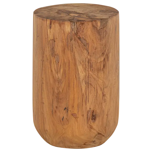 Woood Viri Bijzettafel Hout Naturel