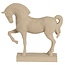Light en Living Ornament 31x10x29 cm HORSE zand