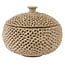 Light en Living Deco box Ø19,5x16,5 cm COLDROS zand
