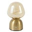 Light en Living Tafellamp LED Ø12,5x19,5 cm VAZYR goud+glas amber