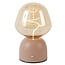 Light en Living Tafellamp LED Ø12,5x19,5 cm VAZYR terra+glas amber