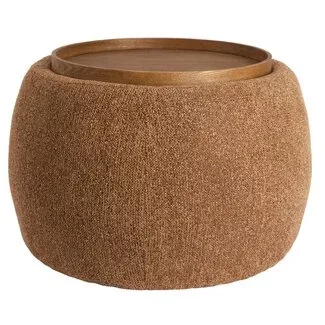 Light en Living Salontafel Ø70x47 cm RASHANA bruin-terra