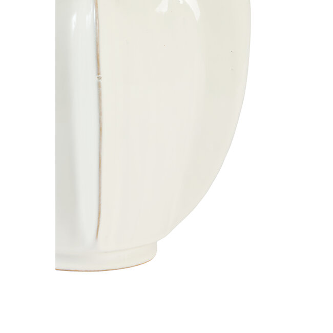 Light en Living Vaas deco Ø31x34 cm TOPITA keramiek wit