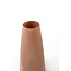 Light en Living Vaas Ø15x29,5 cm FARENZO glas oud roze