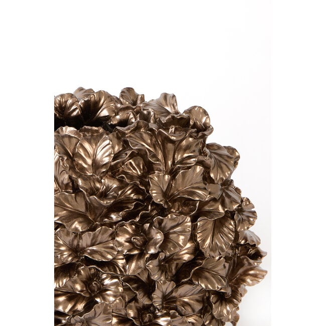 Light en Living Vaas deco 33,5x19x28,5 cm VELINA bruin-brons