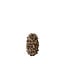 Light en Living Vaas deco 33,5x19x28,5 cm VELINA bruin-brons