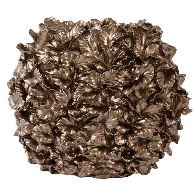 Light en Living Vaas deco 46x22x36,5 cm VELINA bruin-brons