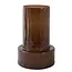 Light en Living Vaas Ø17,5x27,5 cm BORANDO glas donker bruin