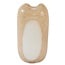 Light en Living Vaas 17,5x12,5x31,5 cm SYLMA glas beige+crème