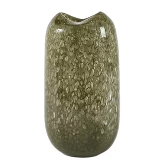 Light en Living Vaas 17,5x12,5x31,5 cm SYLMA glas groen