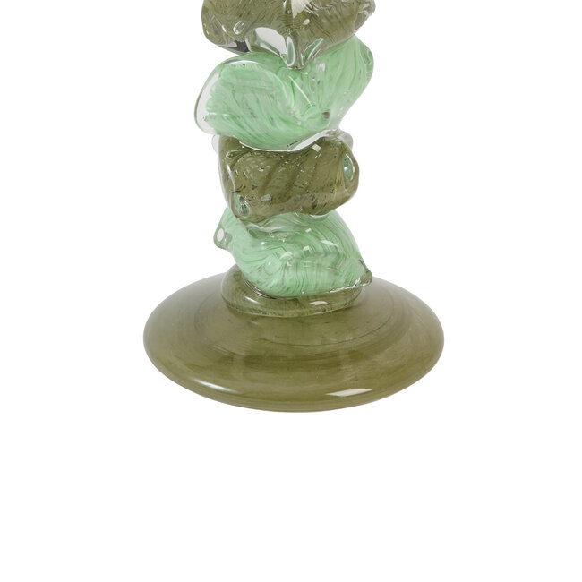 Light en Living Kandelaar Ø11,5x35 cm ESTINA mint+groen