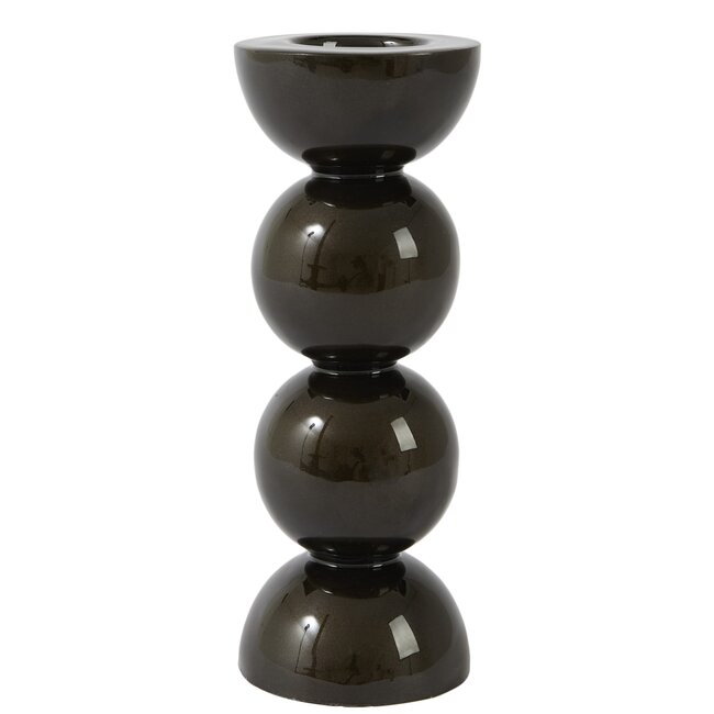 Light en Living Kandelaar Ø7,5x20,5 cm NYONS glans bruin-brons