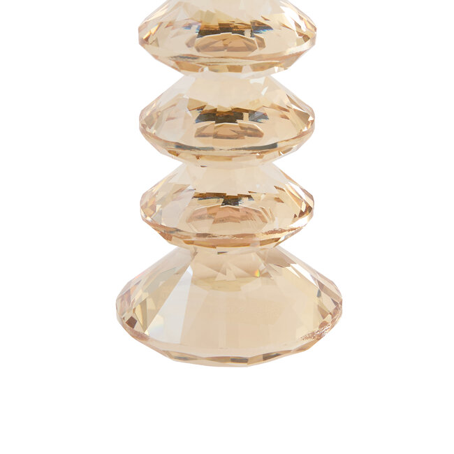 Light en Living Kandelaar Ø8x20 cm ROVELO glas amber