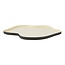 Light en Living Schaal Ø50x2 cm PEDRIO glans crème+mat bruin-brons