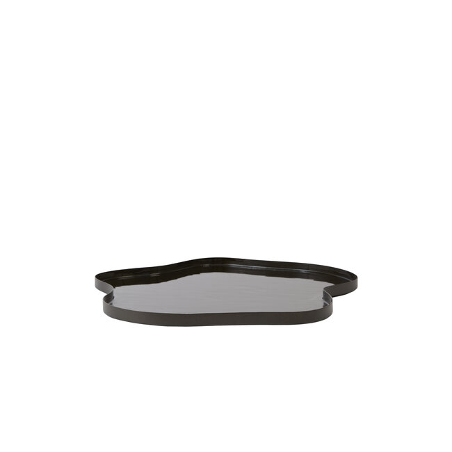Light en Living Schaal Ø50x2 cm PEDRIO glans bruin-brons+mat bruin-brons