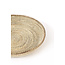 Light en Living Schaal/wandorn Set van 3 Ø25x3,5+Ø35x6+Ø45x7 cm BURICA zeegras nat