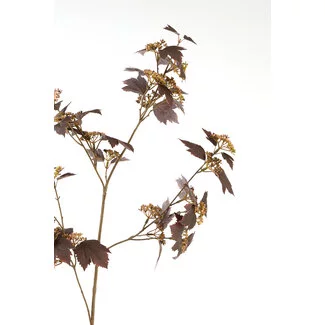 Light en Living Kunstbloem 20x10x110 cm MAPLE bordeaux-donker bruin