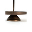 Light en Living Etagère 2 laags Ø24x37 cm LUTEK mat bruin-brons
