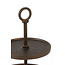 Light en Living Etagère 2 laags Ø24x37 cm LUTEK mat bruin-brons