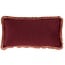 Light en Living Kussen 60x30 cm LIENA velvet bordeaux-licht roze