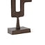 Light en Living Ornament op voet 23,5x10x54 cm VEX donker bruin