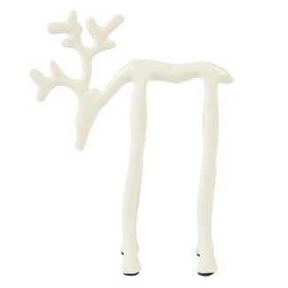 Light en Living Ornament 15x6x20 cm DEER mat crème