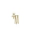 Light en Living Ornament 15x6x20 cm DEER goud