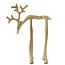 Light en Living Ornament 15x6x20 cm DEER goud